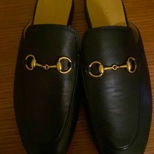 Gucci Princetown Horsebit Mules Slide SZ 40